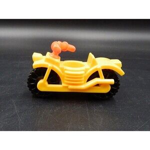 Fisher Price Little People Yellow Motorcycle Only 994 Camper Vintage